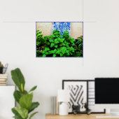Affiche de jardin d'herbes de mélisse (Bureau à domicile)