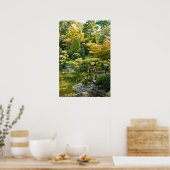 Affiche de jardin japonais (Cuisine)
