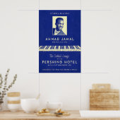 Affiche de jazz Ahmad Jamal - Au Pershing - Mais (Cuisine)