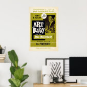 Affiche de jazz Art Blakey & The Jazz Messengers (Bureau à domicile)