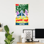 Affiche de jazz de Duke Ellington - Jump for Joy - (Bureau à domicile)