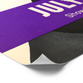 Affiche de jazz d'Ella Fitzgerald - En concert à M (Coin)