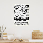 Affiche de jazz d'Herbie Mann - Comin' Home Baby (Cuisine)