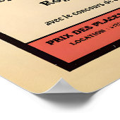 Affiche de jazz Django Reinhardt - Stephane Grappe (Coin)