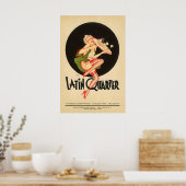 Affiche de jazz du Quartier Latin - Times Square - (Cuisine)