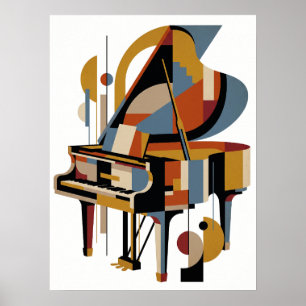 Affiche de Jazz Moderne Rétro