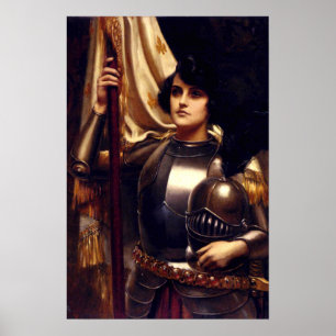 Affiche de Jeanne d'Arc de saint