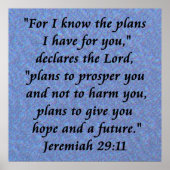 affiche de jermiah 29-11 (Devant)