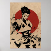 Affiche de Jester Anime Esthétique avec Cartes à J (Devant)