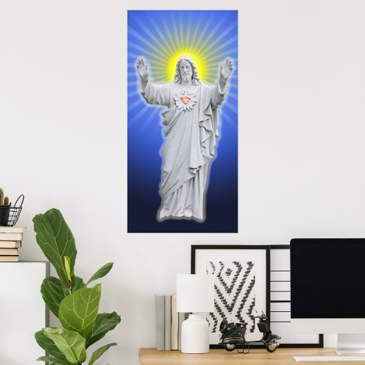 Affiche de Jésus Christ (Bureau à domicile)