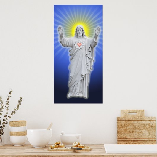 Affiche de Jésus Christ (Cuisine)