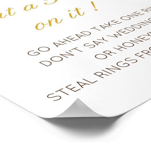 Affiche de jeu de Baby Shower Editable Mets un Ann (Coin)