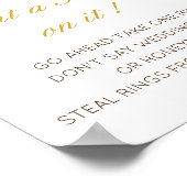 Affiche de jeu de Baby Shower modifiable 'Mettez-l (Coin)