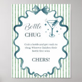 Affiche de jeu de chugging de biberon Tini One pou (Devant)