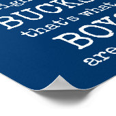 Affiche de jeu d'impression What Little Boys Are M (Coin)