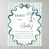 Affiche de jeu moderne Little Tini One Don’t Say B (Devant)