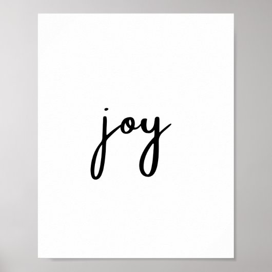 affiche de joie (Devant)