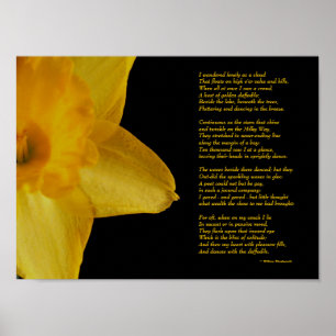 Affiche de jonquilles de William Wordsworth