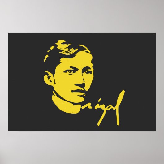 Affiche de Jose Rizal (Devant)