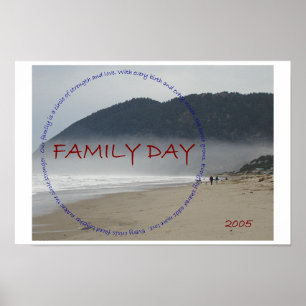 Affiche de jour de famille