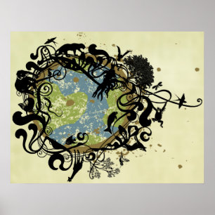 Affiche de jour de la terre