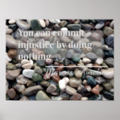 Affiche de justice du proverbe latin (Devant)