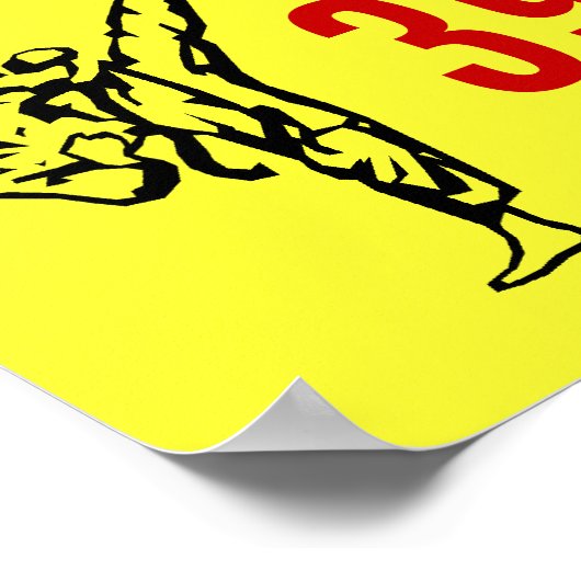 Affiche de karaté gratuite (Coin)