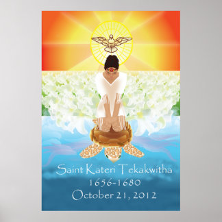 Affiche de Kateri Tekakwitha