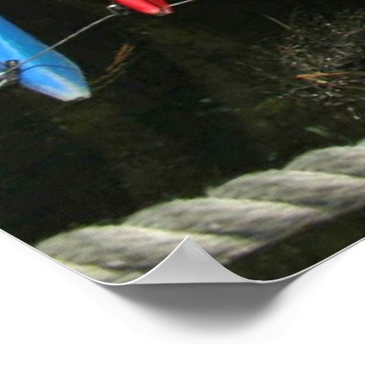 Affiche de Kayaks (Coin)