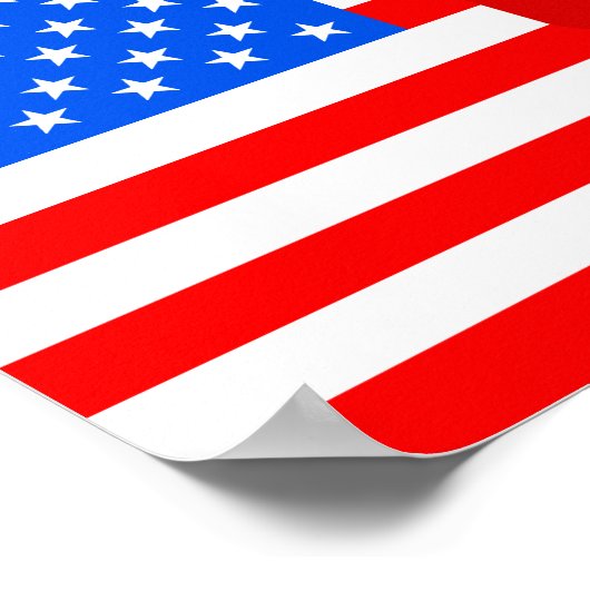 Affiche de Ken Bone : Drapeau américain (Coin)