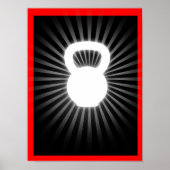 Affiche de Kettlebell Glow - tirée du projet RX (Devant)