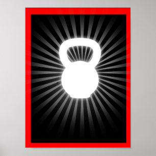 Affiche de Kettlebell Glow - tirée du projet RX