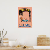 Affiche de Kilgore, Texas (Cuisine)