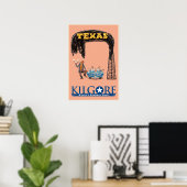 Affiche de Kilgore, Texas (Bureau à domicile)