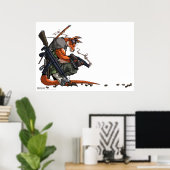 Affiche de Killeoo par Andie Tong (Bureau à domicile)
