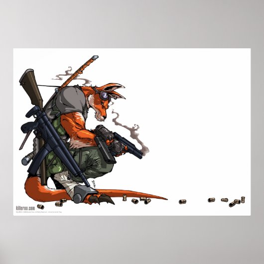 Affiche de Killeoo par Andie Tong (Devant)