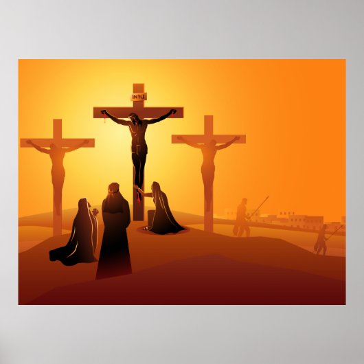 Affiche de la 12e gare Way of the Cross (Devant)
