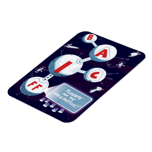 Affiche de la BAICFF 2014 Magnet (Côté Gauche)