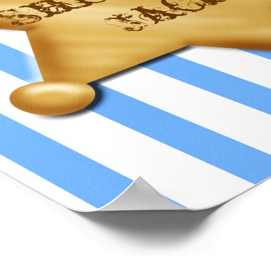 Affiche de la bannière Cowboy Wild West (Coin)