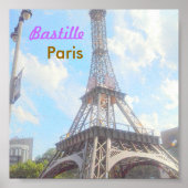 Affiche de la Bastille Paris (Devant)