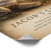 Affiche de la Bible de l'échelle de Jacob (Coin)