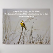 Affiche de la Bible des oiseaux chanteurs (Devant)