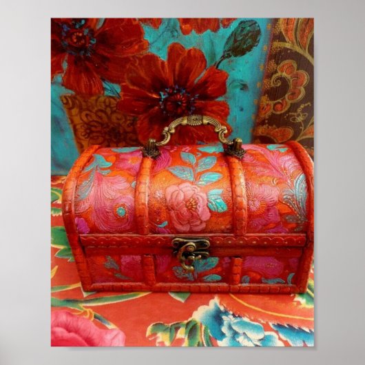 Affiche de la boîte au trésor (Devant)