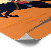 affiche de la bousculade de calgary (Coin)