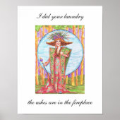 affiche de la buanderie (Devant)