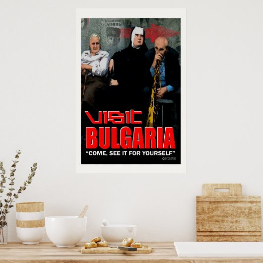 Affiche de la Bulgarie (Cuisine)
