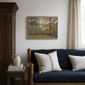 Affiche de la Canopée de la Forêt d'Automne Dorée