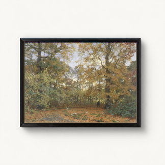 Affiche de la Canopée de la Forêt d'Automne Dorée
