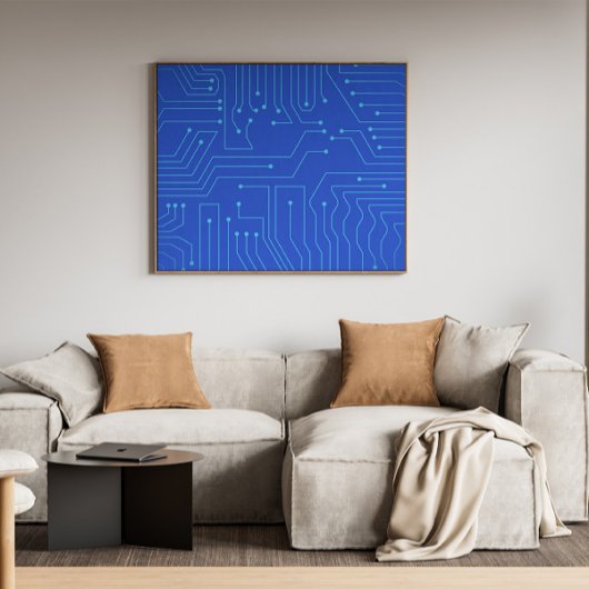 Affiche de la carte de circuit