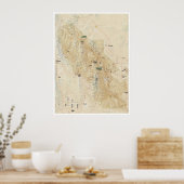 Affiche de la carte de Death Valley (Cuisine)